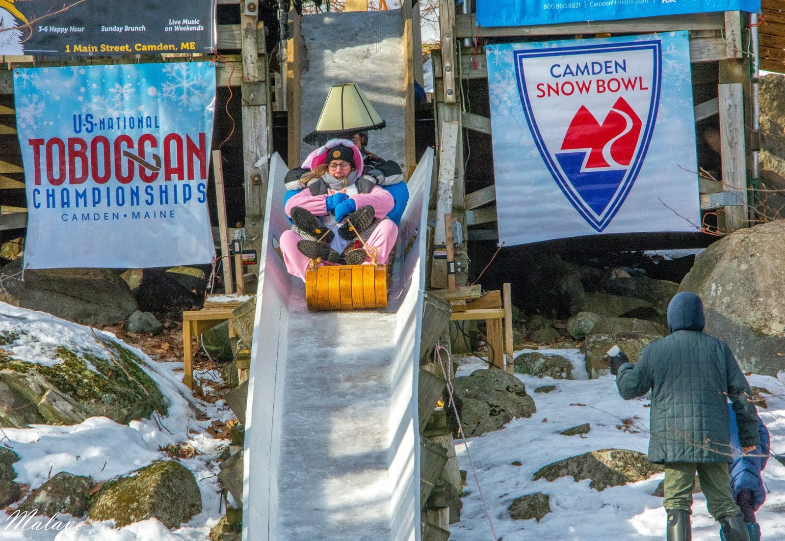 The Nonpaddling Adventures of MaineKayakGirl US Toboggan Championship