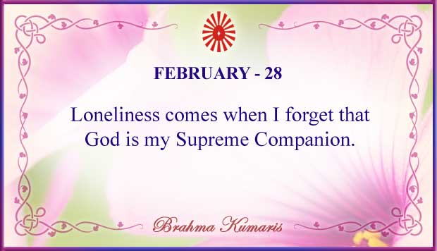 February 28 Thought For The Day February 28