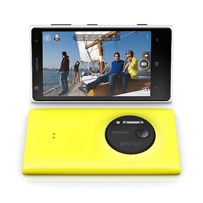 Nokia Lumia 1020 Windows Smartphone with 41 Megapixel Camera Front Side and Back Side