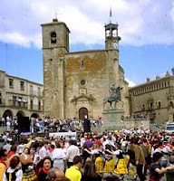 El baile del Chivirí en Trujillo