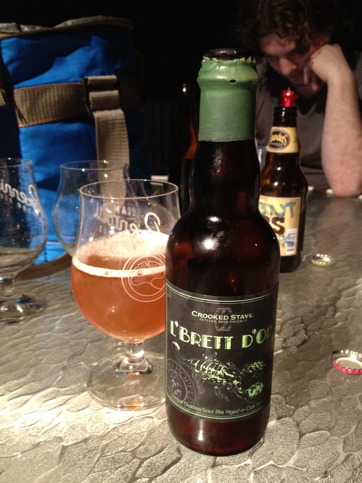 SaBEERmetrics Beer Review Dry Hopped L'Brett D'or