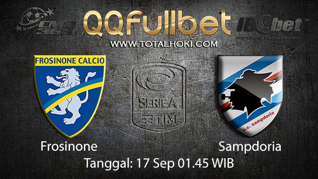 Prediksi Bola Jitu Frosinone vs Sampdoria 17 September 2018 ( Italian Serie A )