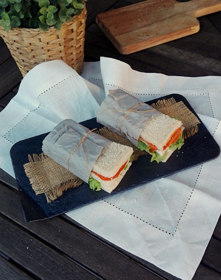 Sandwich con salsa picante ¡Repetirás!