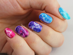 nails watercolor salted gradient nail water acrylic spektorsnails salt