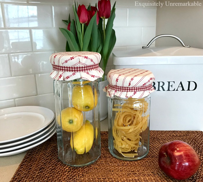 Cottage Style Kitchen Canisters