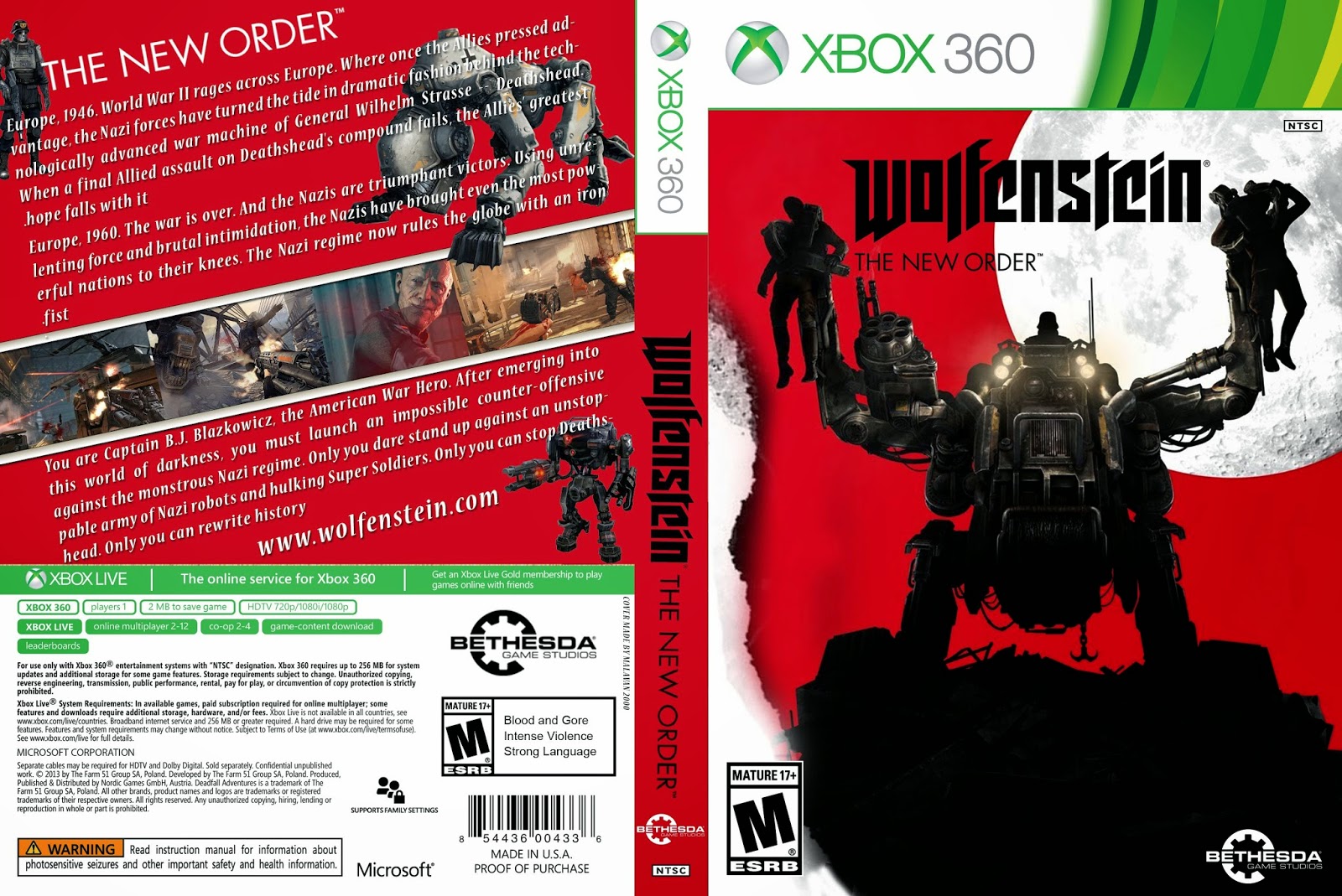 Wolfenstein The New Order Xbox 360 Installieren ultracapas.blogspot.com