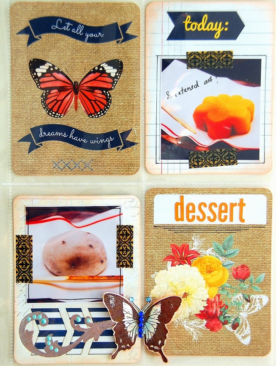 It's Beautiful And Delicious Misc Me Pages by Irene Tan Using BoBunny Sweet Life Collection