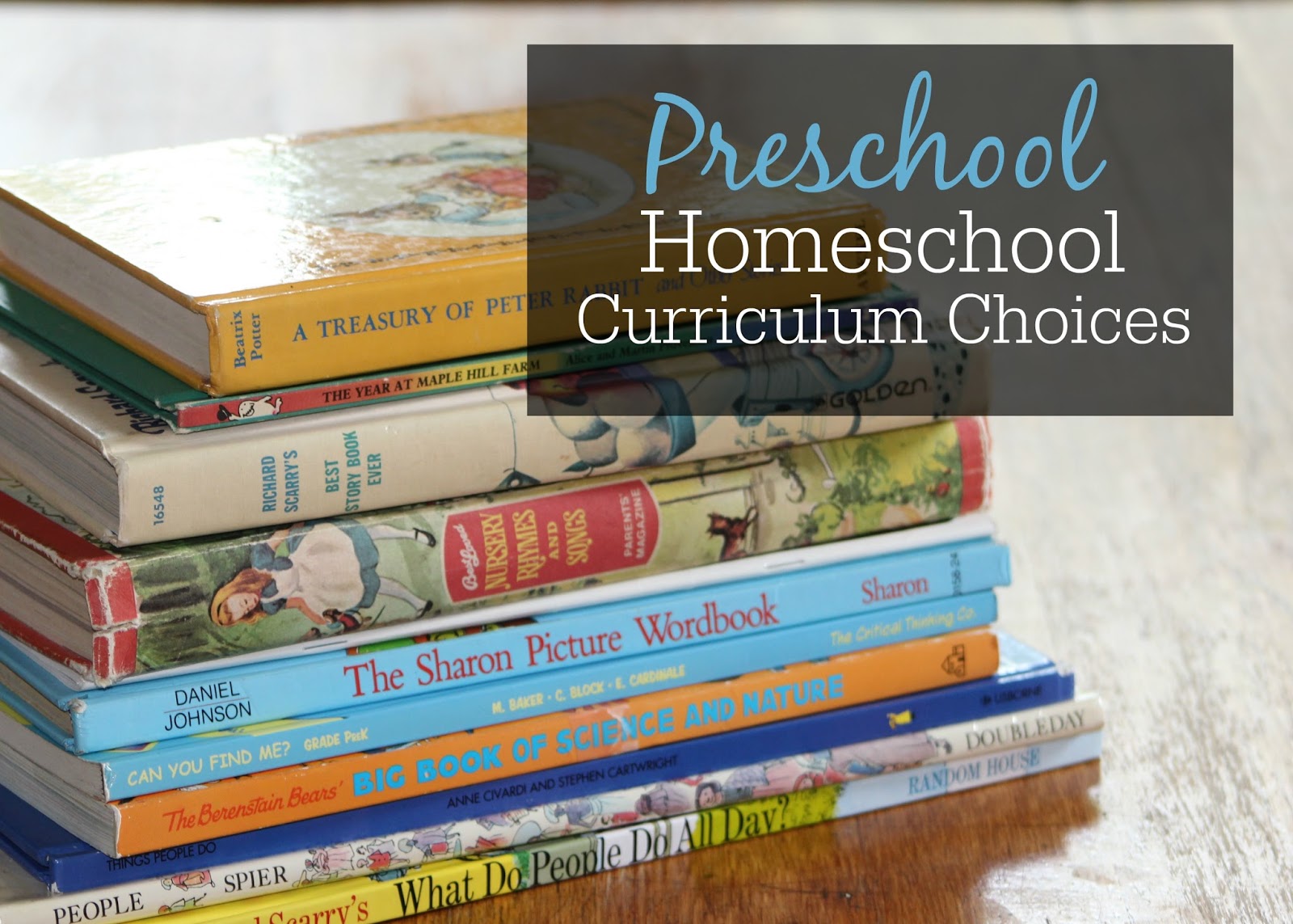 The unlikely homeschool preschool homeschool curriculum choices