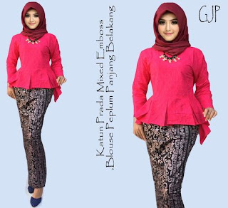 contoh model baju setelan batik contoh model baju setelan batik