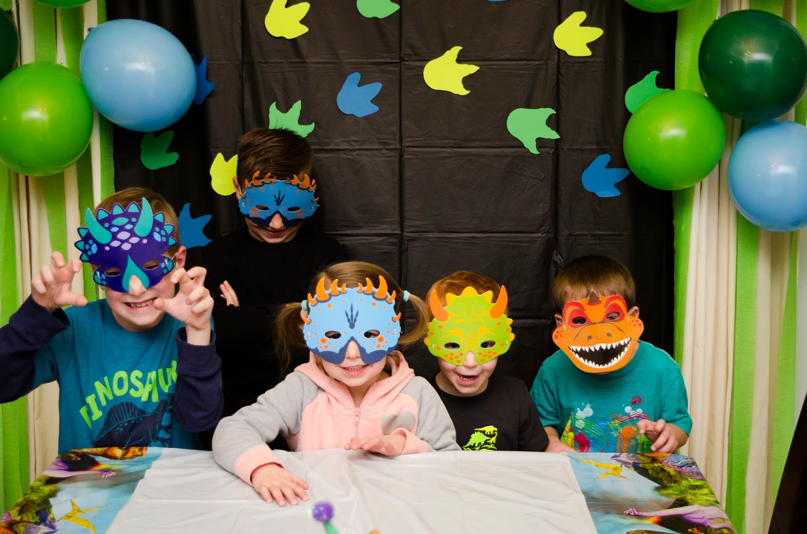 Smile Like You Mean it Sam's Dinosaur 4th Birthday Party