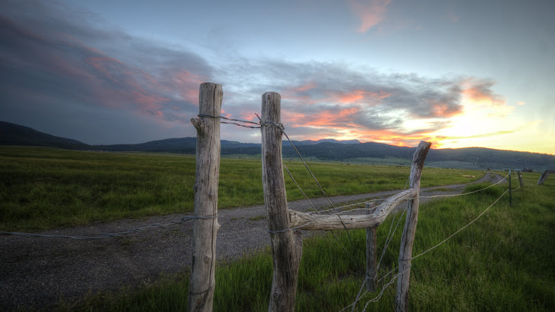 View from Yellowstone under Canvas
