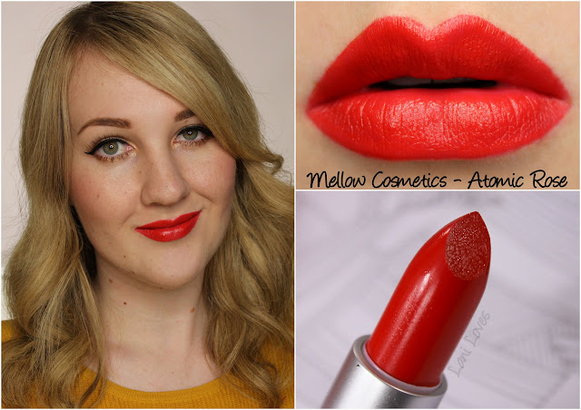 Mellow Ultra Matte Lipstick - Atomic Rose Swatches & Review