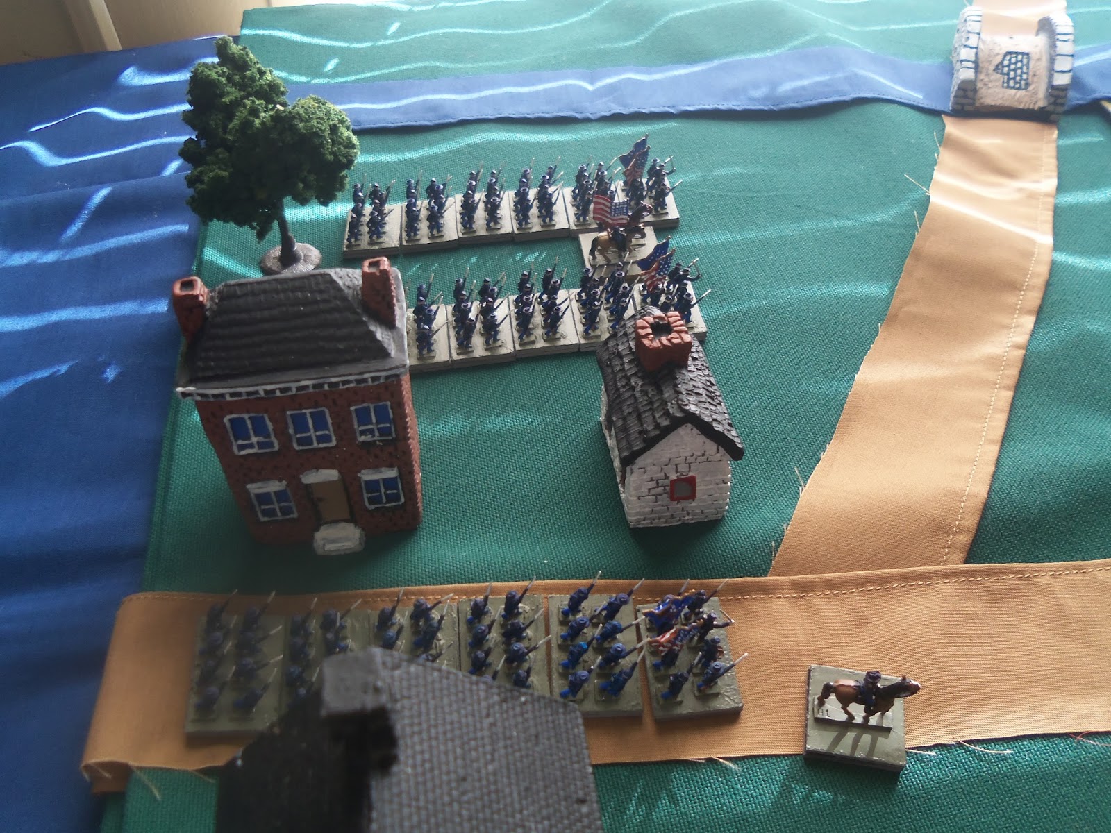 The Line of Battle Battle of Eltham's Landing May 7, 1862 Part 2