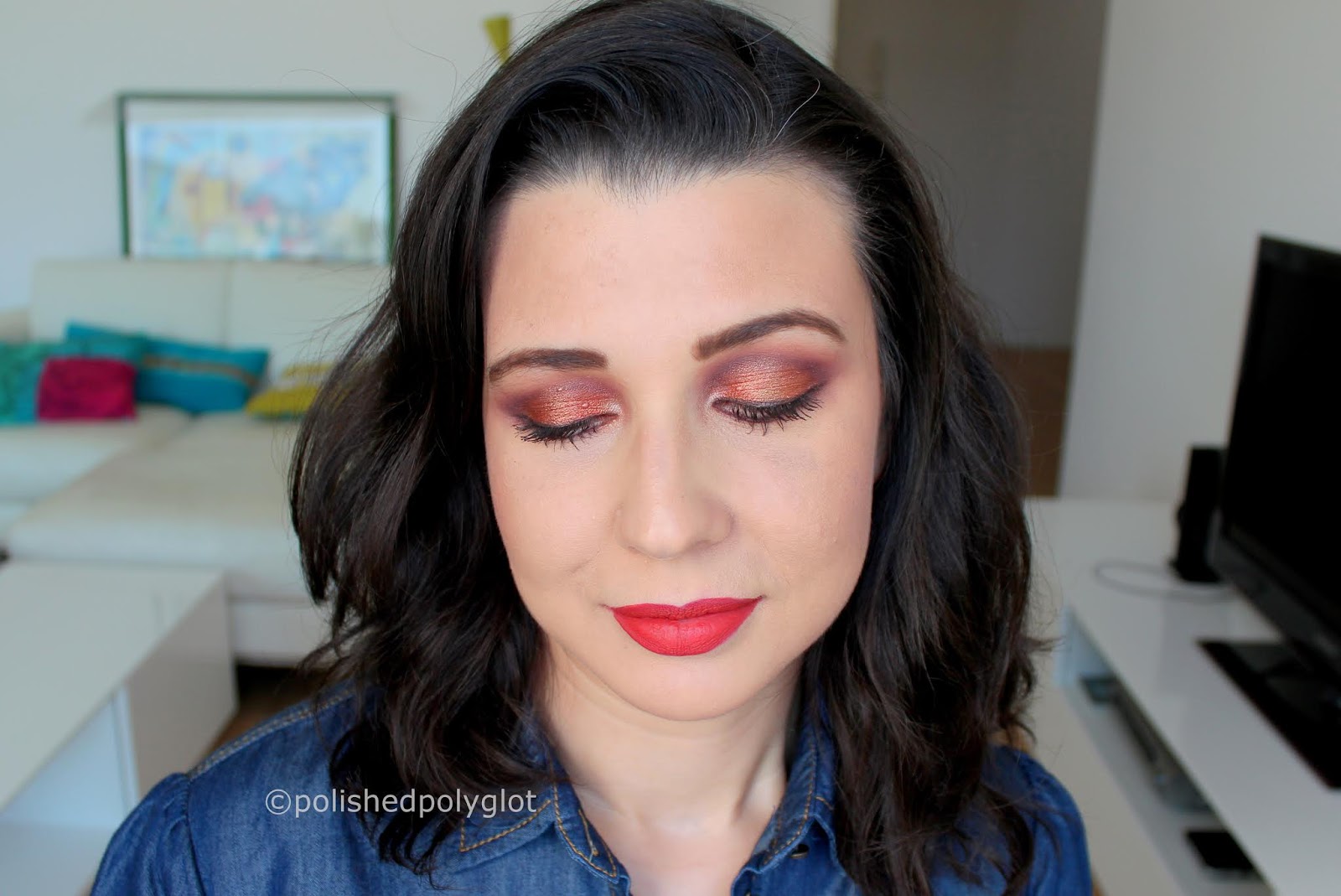 Makeup │ Burnt Orange Look for the Sign of Scorpio [Zodiac Makeup