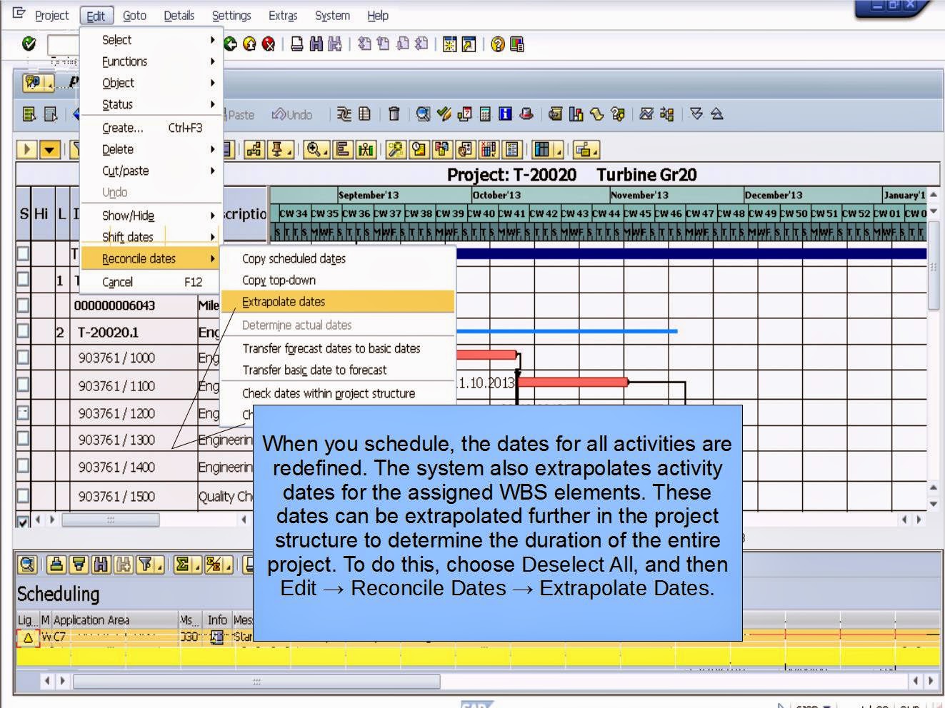 青蛙SAP分享 Froggy's SAP sharing Scheduling a Network Activity in SAP