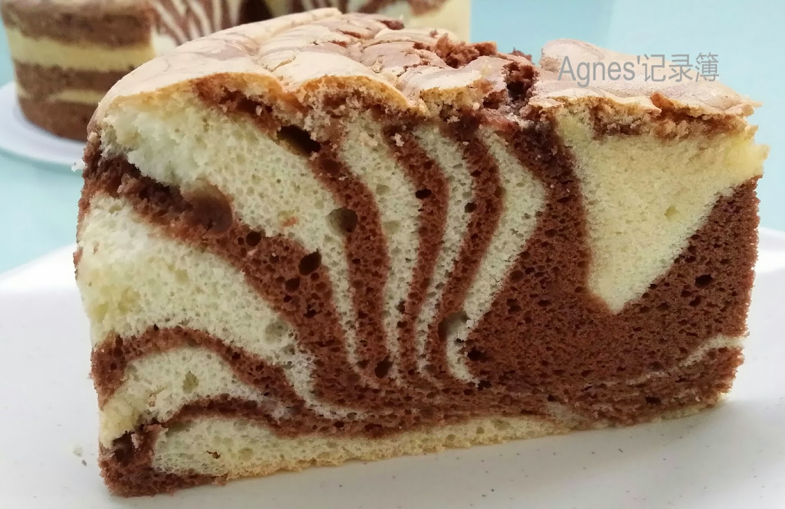 Lucky Inn: 斑马牛油蛋糕Zebra Butter Cake