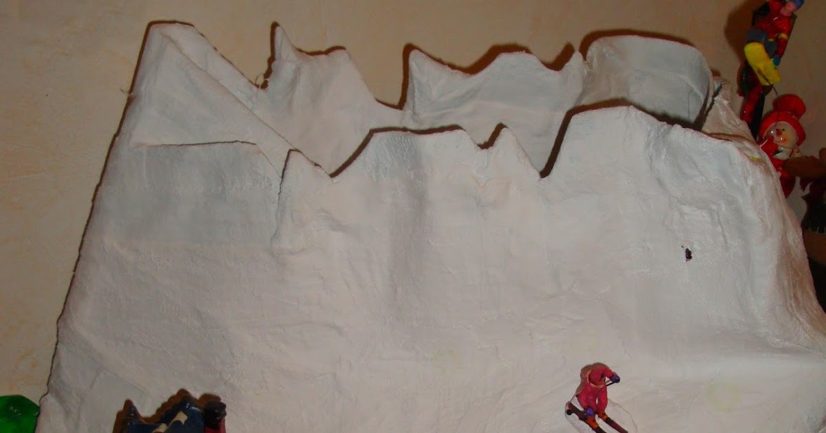 Fabriquer une montagne avec les enfants