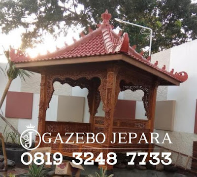 Gazebo Jati Ukir 3 Dimensi Jepara Gazebo Jati Ukir 3 Dimensi Jepara