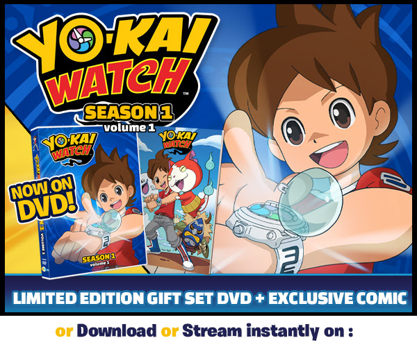 Yo-kai Watch Season 1 Volume 1 (DVD) 