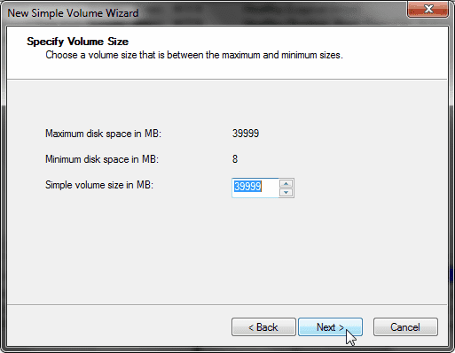 Format harddisk Windows 7