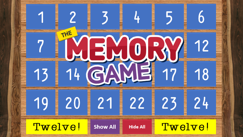The Memory Game