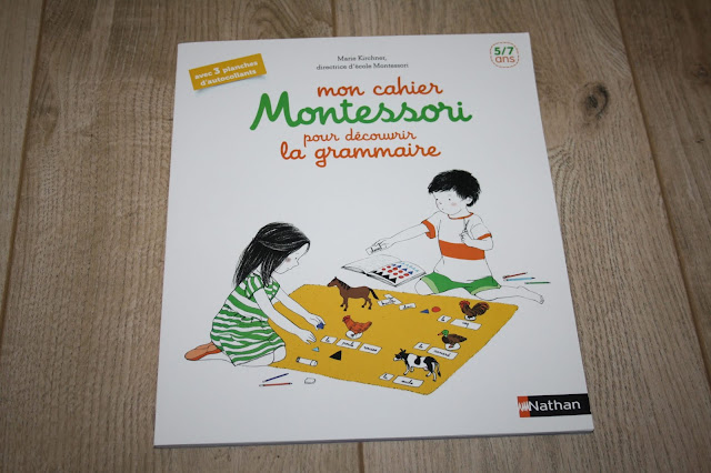 Mon cahier Montessori pour découvrir la grammaire