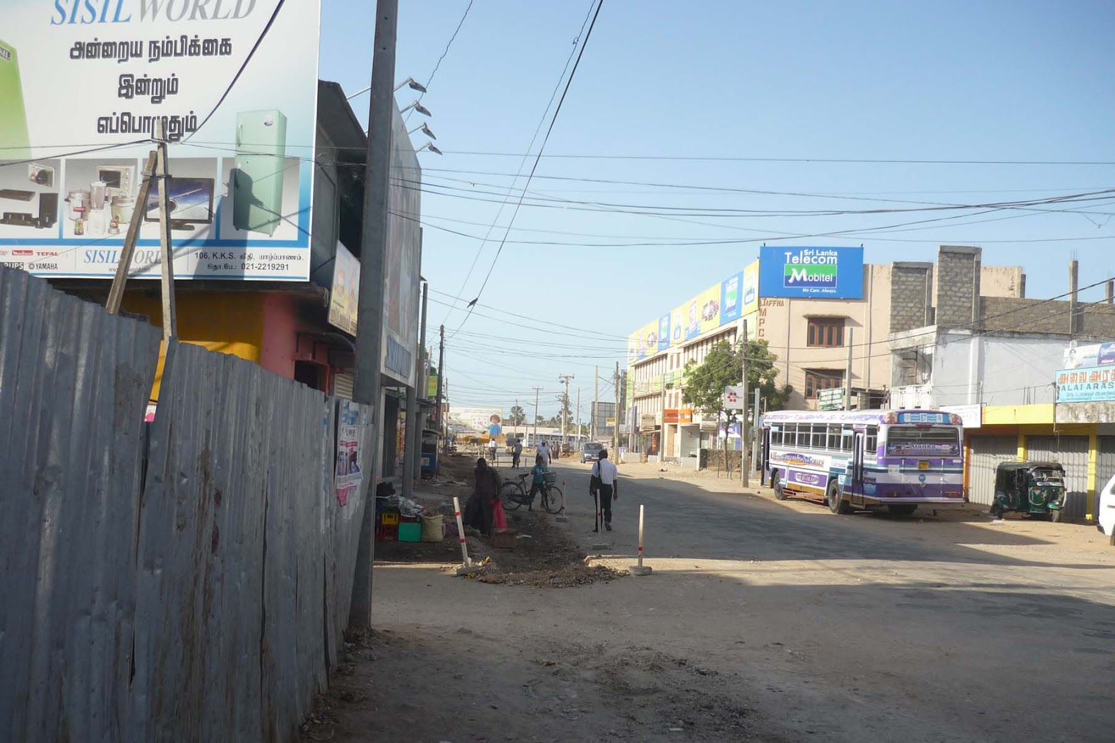 Camera Works. Jaffna Bus Stand in 2012