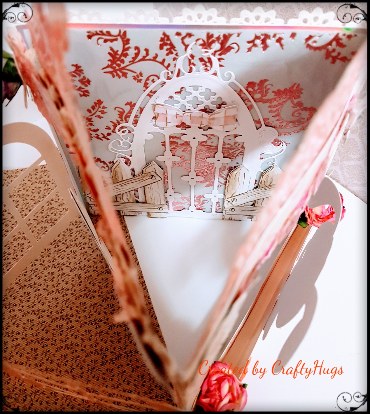 CraftyHugs Window Tent fold card