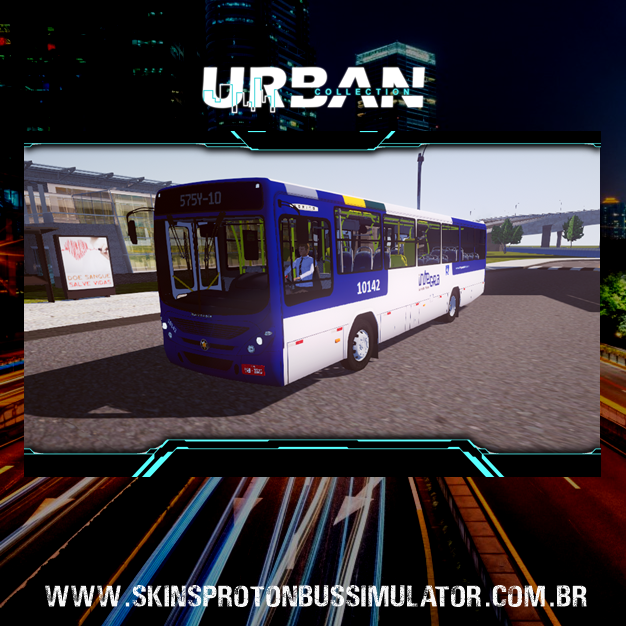Torino 07 MB Integra Salvador Norte Skin Proton Bus Simulator - Torino 07 MB OF-1519 BT5 Integra Salvador Norte