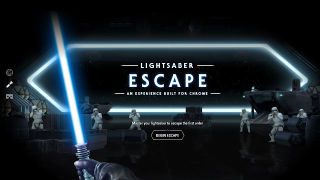 Lightsaber Escape - An experiance built for chrome