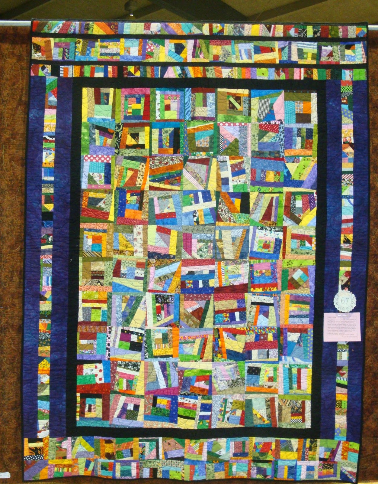 FABRIC THERAPY: Local eye candy...The Batting Brigade Quilt Show