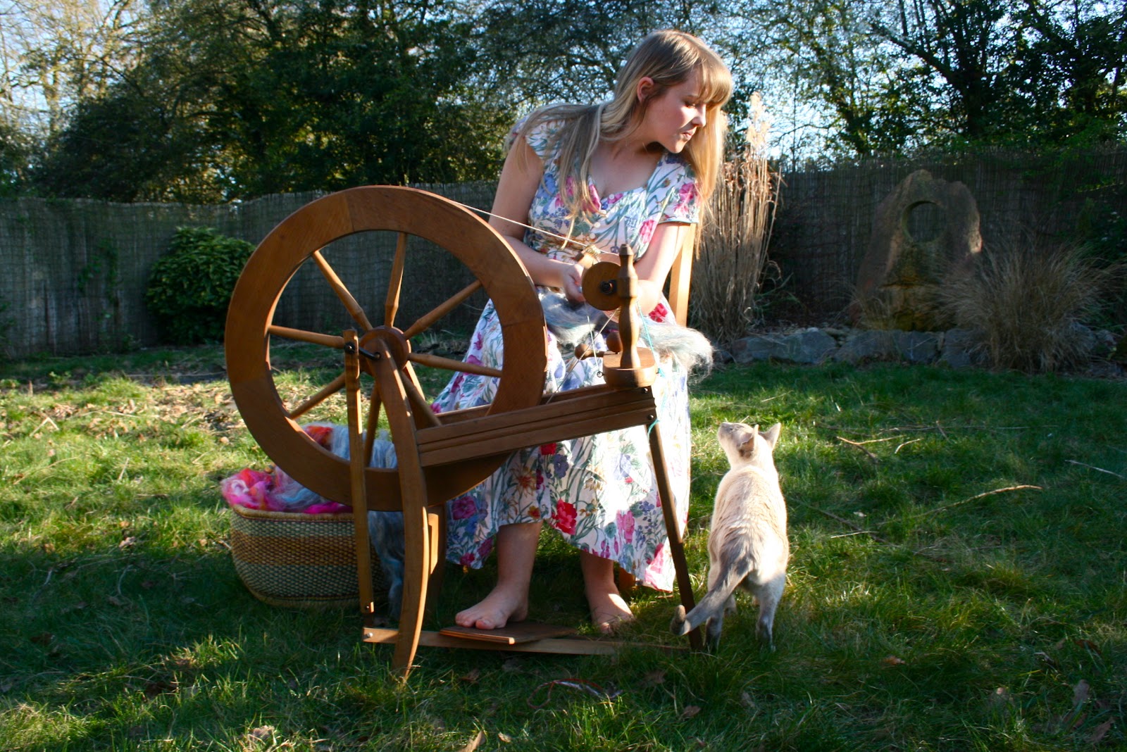 Spin City: Spinning in the Garden