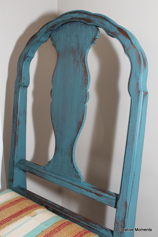 Homestead House milk paint antique chair