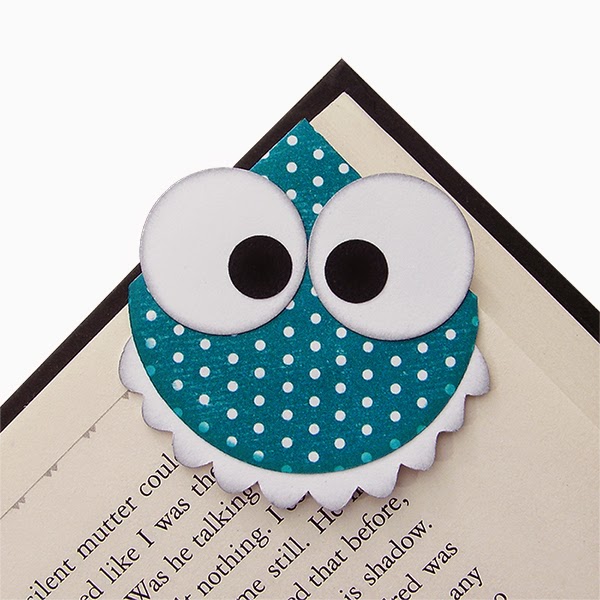 Paper Crafts - Monster Bookmark