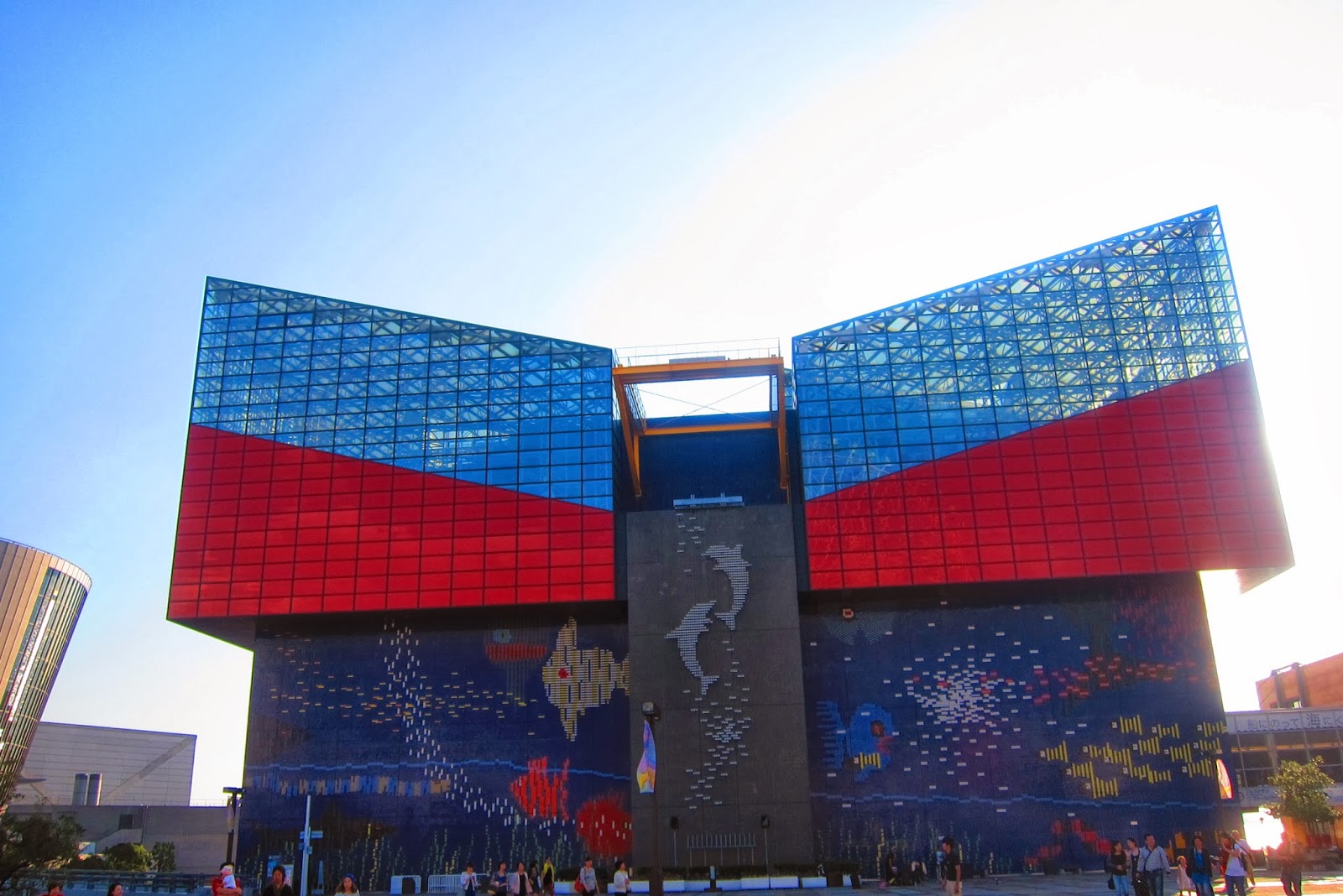 moshi. moshi. meow. Osaka Day 1 Aqualiner, Osaka