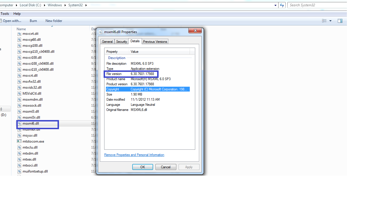 download msxml 6.0 for windows server 2012 r2
