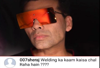 Karan Johar Special | स्टाइल दिखाने के चक्कर में करण जौहर हुए ट्रोल, कुछ ने कहा घटिया तो कुछ ने वेल्डिंग वाला karan johar, karan johar troll, karan johar special, karan johar director and producer