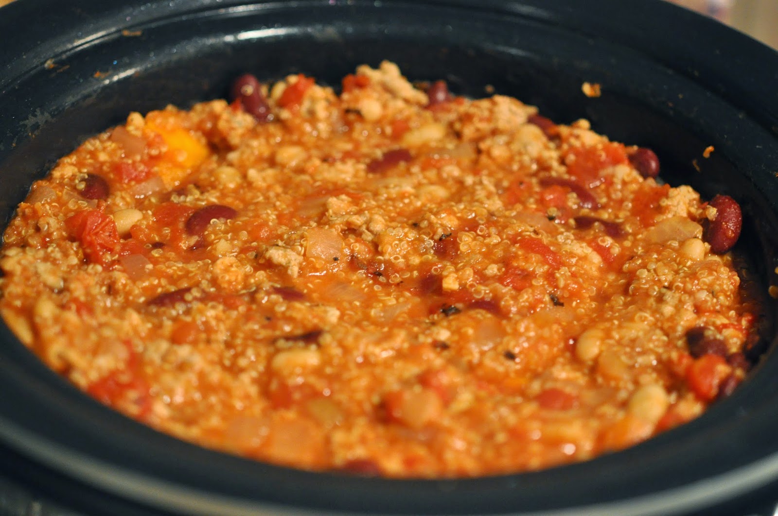 Life of a Wise Wife Quinoa Turkey Chili