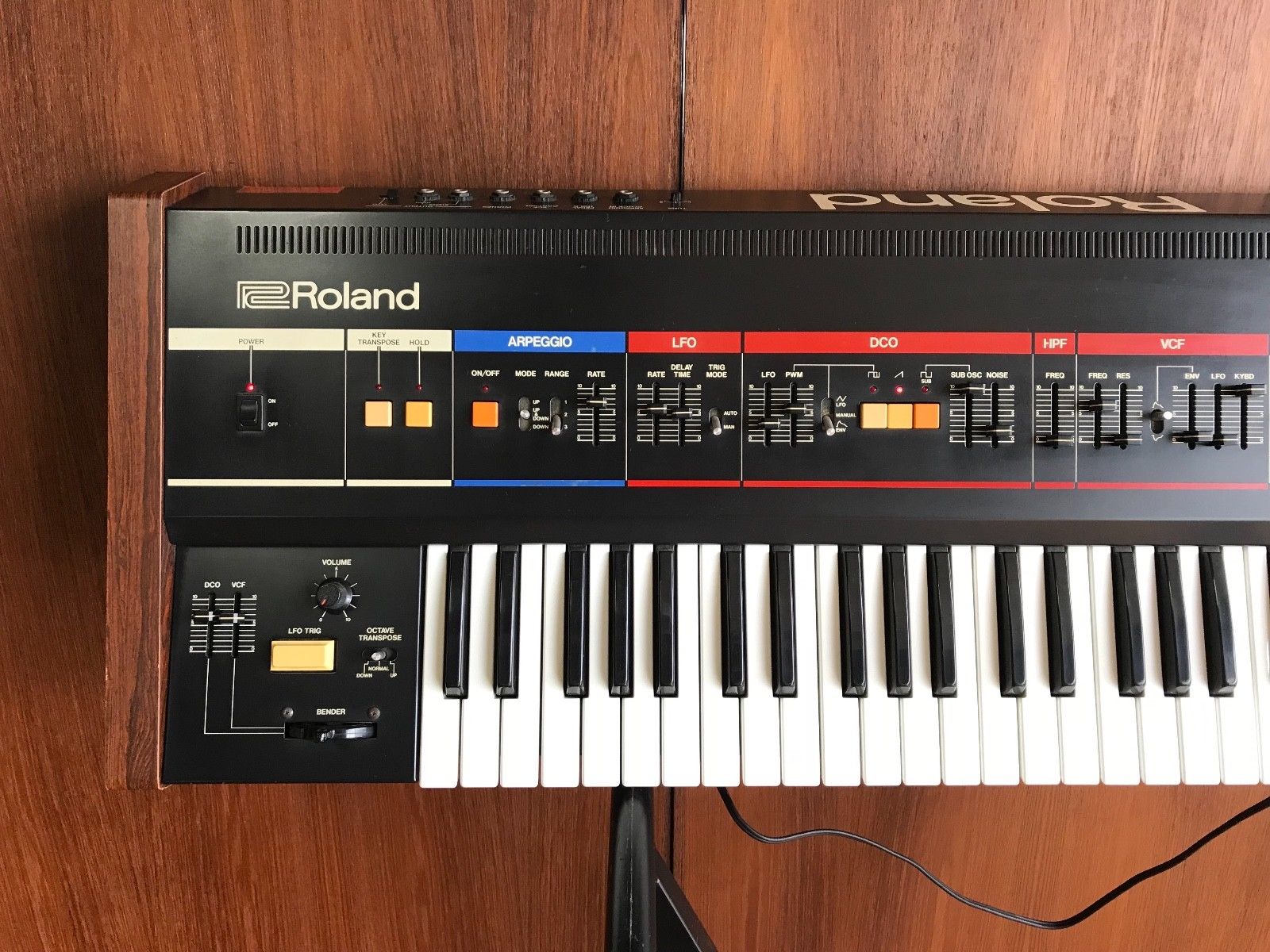 MATRIXSYNTH Roland Juno6 polyphonic analog synthesizer ju6 w/ case