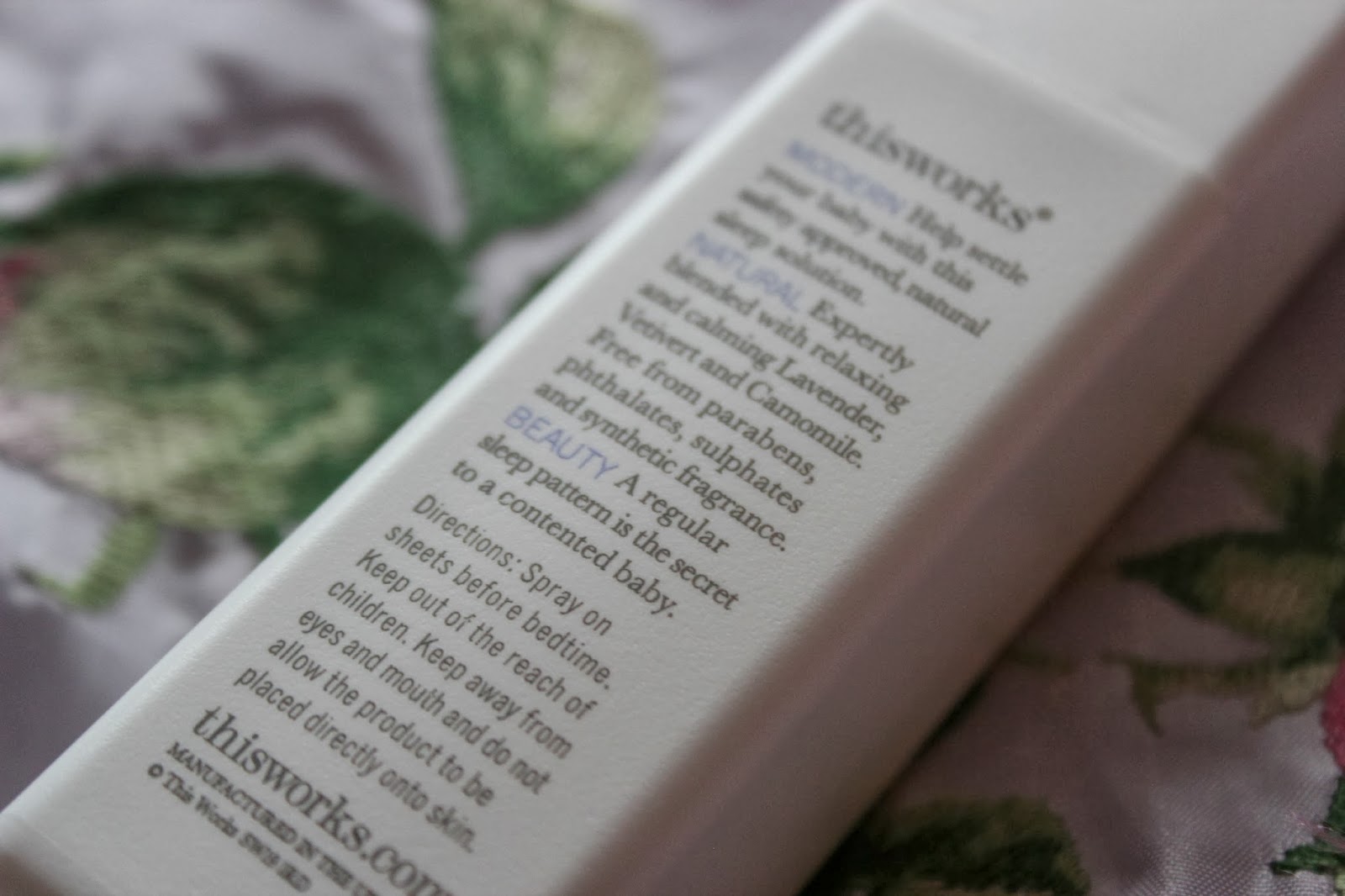 REVIEW This Works Baby Sleep Pillow Spray xoxo Enchanted