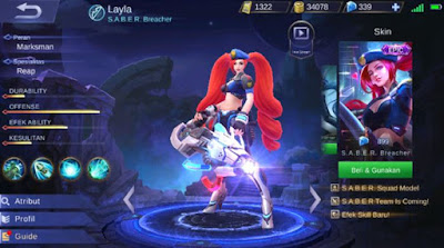 Layla S.A.B.E.R Skin