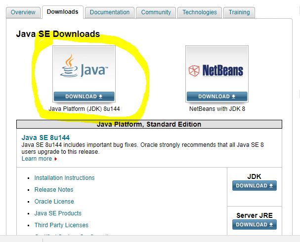 Java: Setting up the environment in Java