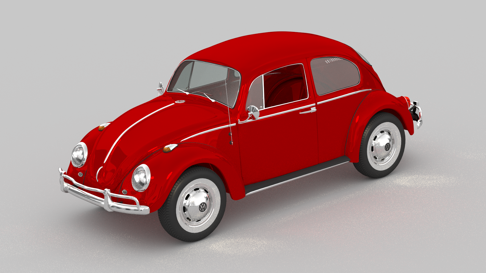 The Tinkers Workshop Blender 3d 1963 Vw Beetle Is Nearing