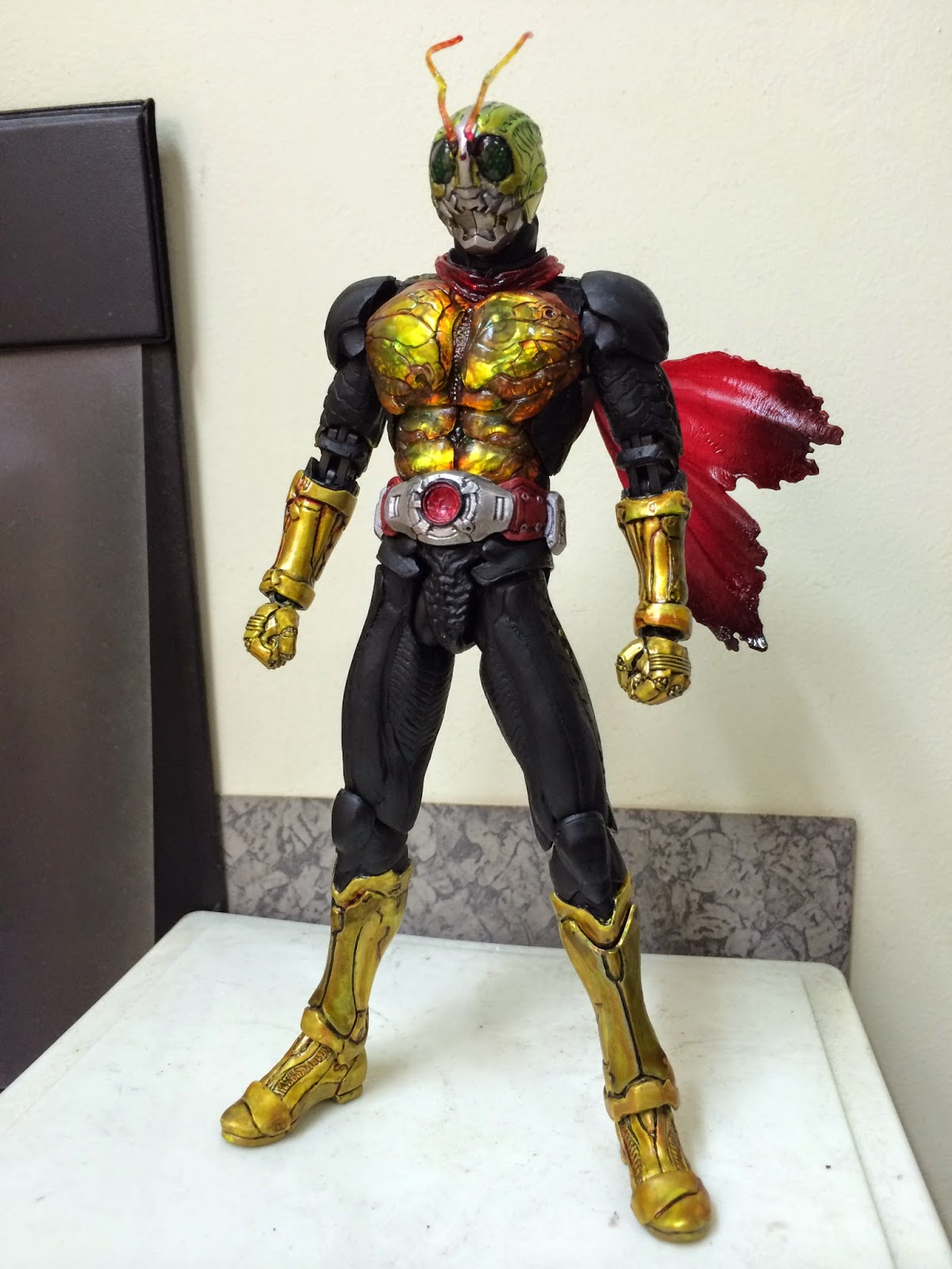 Shin Kamen Rider Shocker Side Kamen Rider World: Custom SIC Shin Shocker Rider the Next