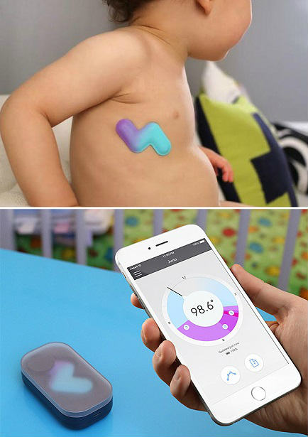 Fever Scout baby health monitor app for parents Innovative Products for Pregnant mothers and New Mom, baby care products for newborn