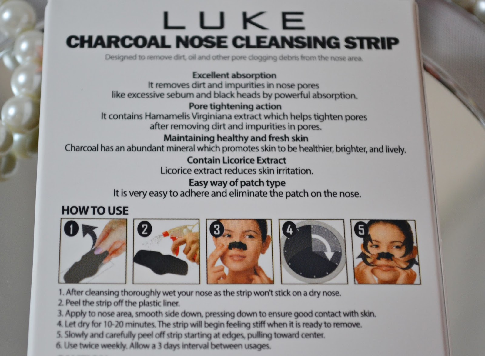 Luke Charcoal Nose Cleansing Strip All About Beauty 101