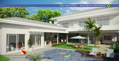 Projeto área de lazer project recreation area