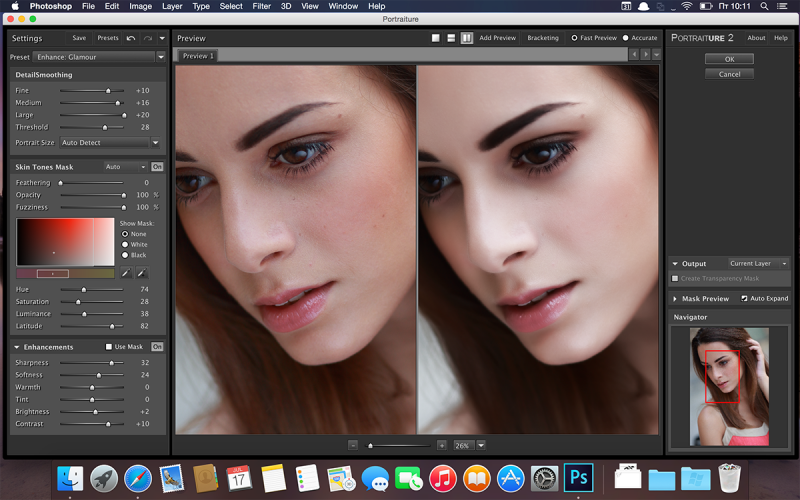 IMAGENOMIC Portraiture 2 for Adobe Photoshop mac