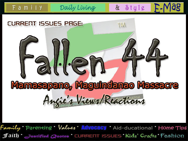 Maguindanao massacre survivor picture