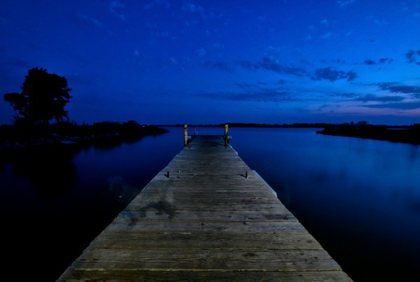 Night Photography at the Lake